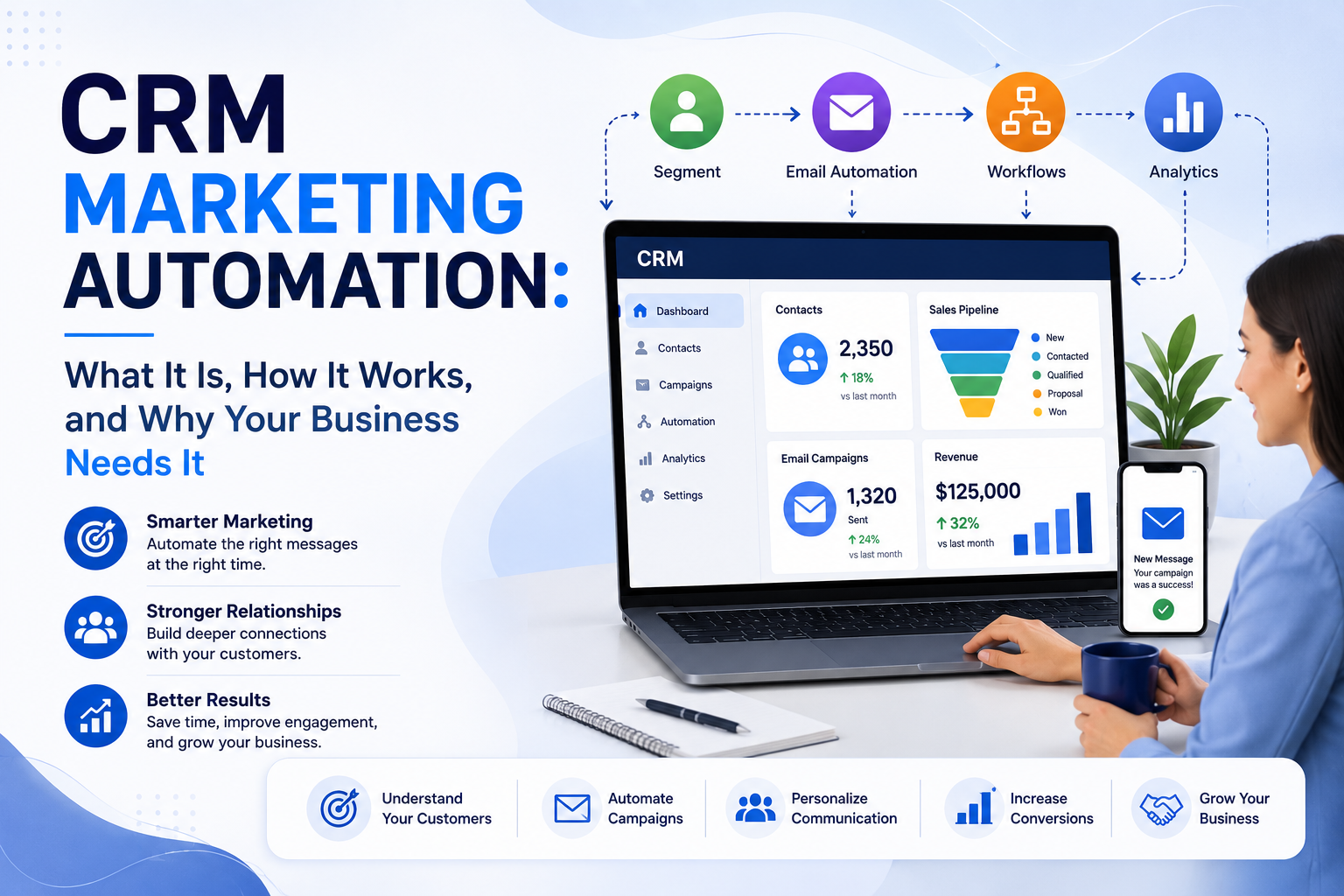 CRM Marketing Automation: What It Is, How It Works, and Why Your Business Needs It